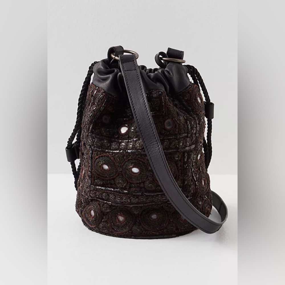 Free People Oueen Embellished Crossbody